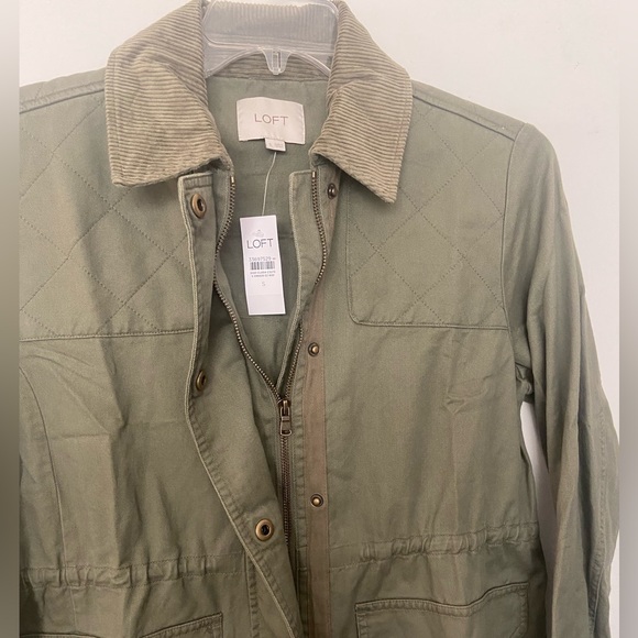NWT Loft Cinched Field Jacket. Size small. - Picture 6 of 11